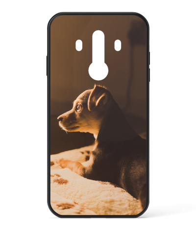 Huawei Mate 10  Pro Custom Case - Black Bumper