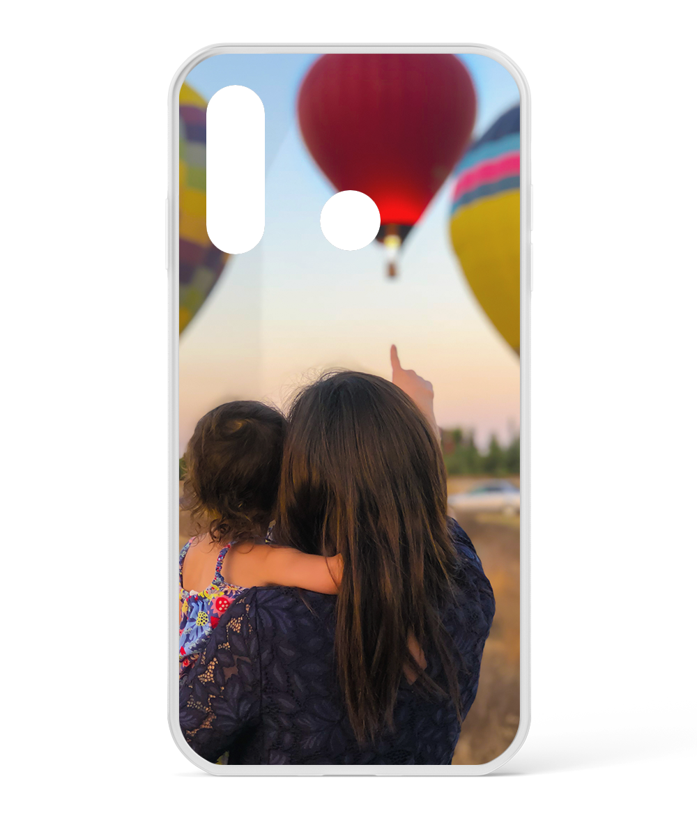 P30 Lite Picture Case - Clear Bumper