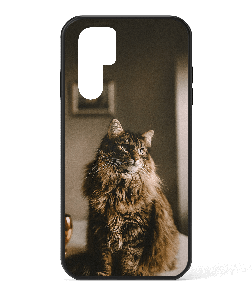 Huawei P30 Pro Custom Case - Black Bumper