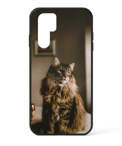 Huawei P30 Pro Custom Case - Black Bumper