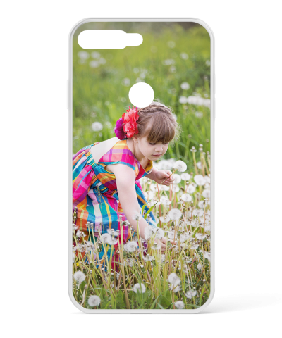 Huawei Y7 2018 Picture Case - Clear Bumper