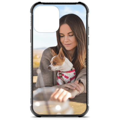 iPhone 12 Custom Case - Black Bumper for iPhone 12