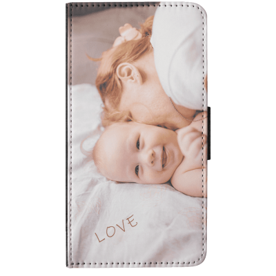 iPhone 7 Plus Personalised Wallet Case - Faux Leather for iPhone 7 Plus