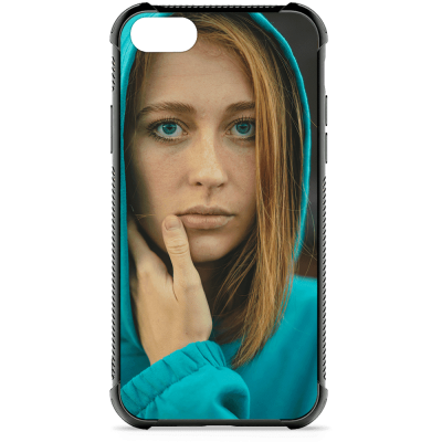 iPhone 7 Custom Case - Black Bumper for iPhone 7