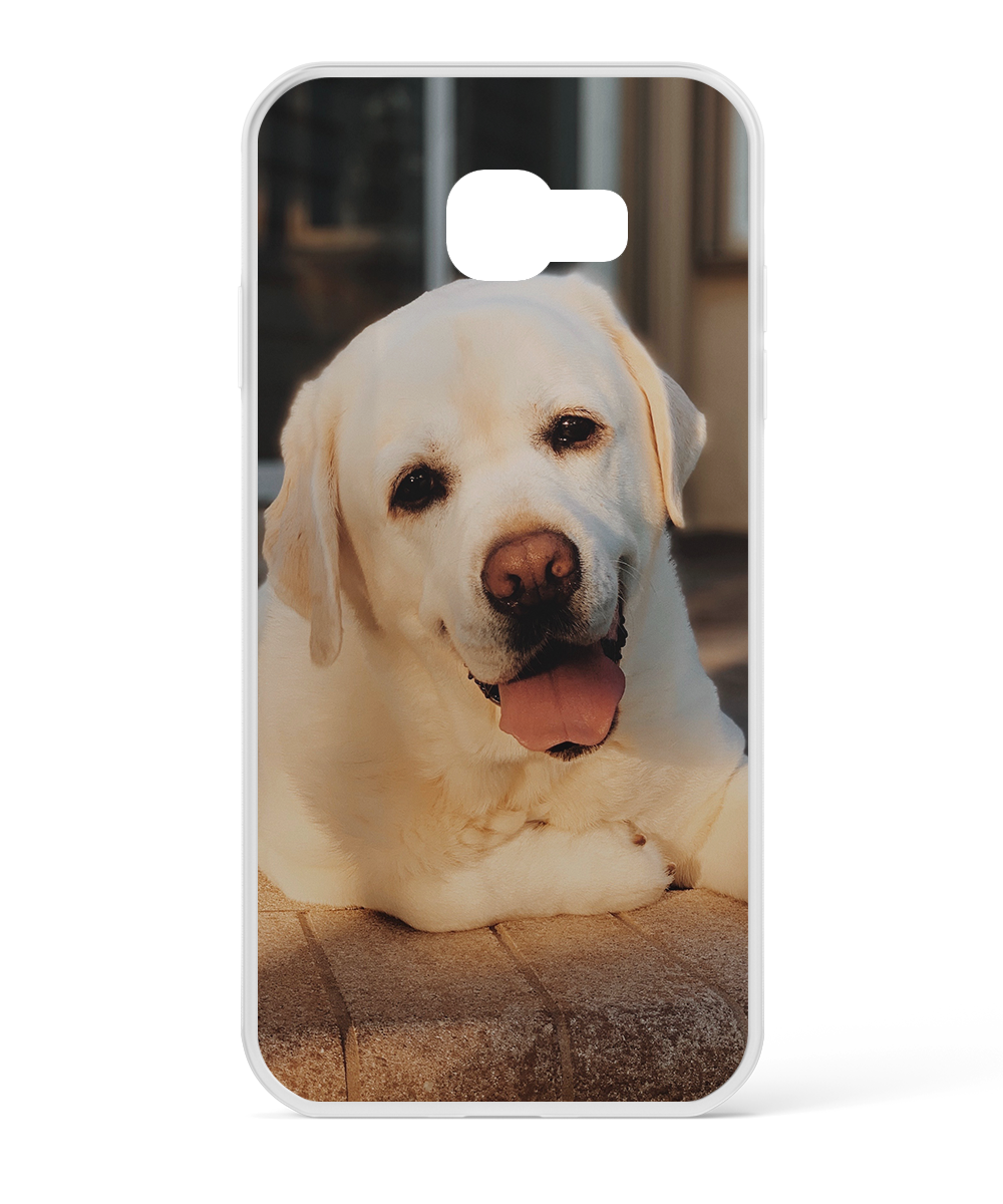 Samsung A7 2016 Picture Case - Clear Bumper