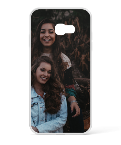 Samsung A7 Picture Case - Clear Bumper