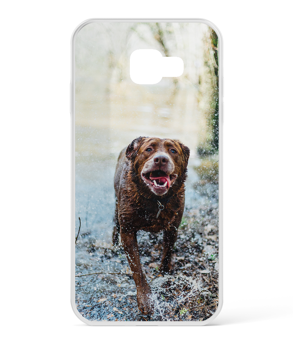 Samsung Galaxy A8 2016 Picture Case - Clear Bumper