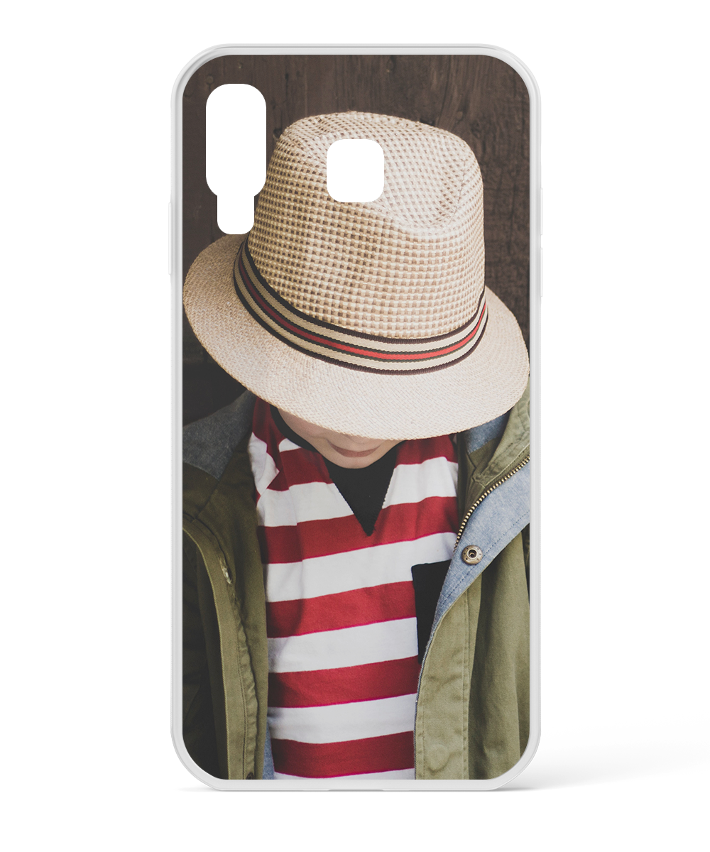 Samsung Galaxy A8 Star Picture Case - Clear Bumper