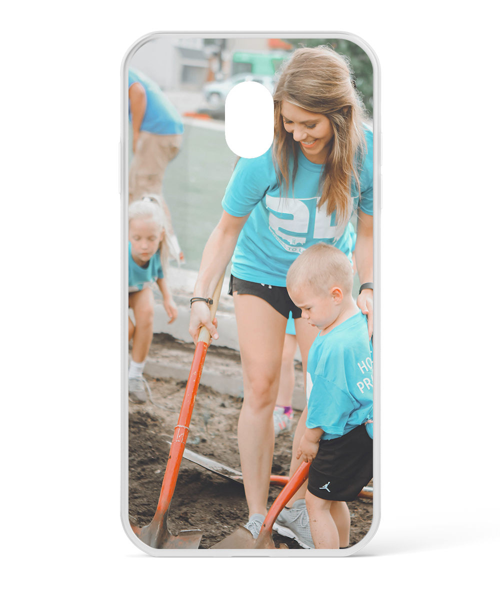 Samsung Galaxy J3 2017 Picture Case - Clear Bumper