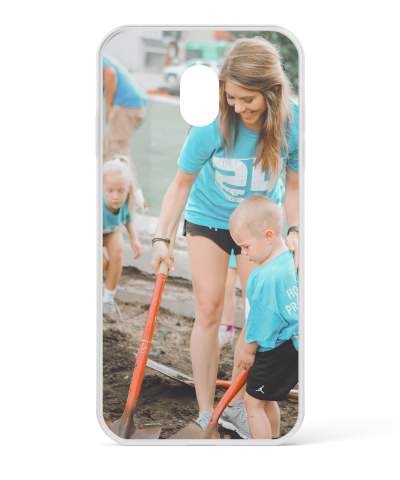 Samsung Galaxy J3 2017 Picture Case - Clear Bumper