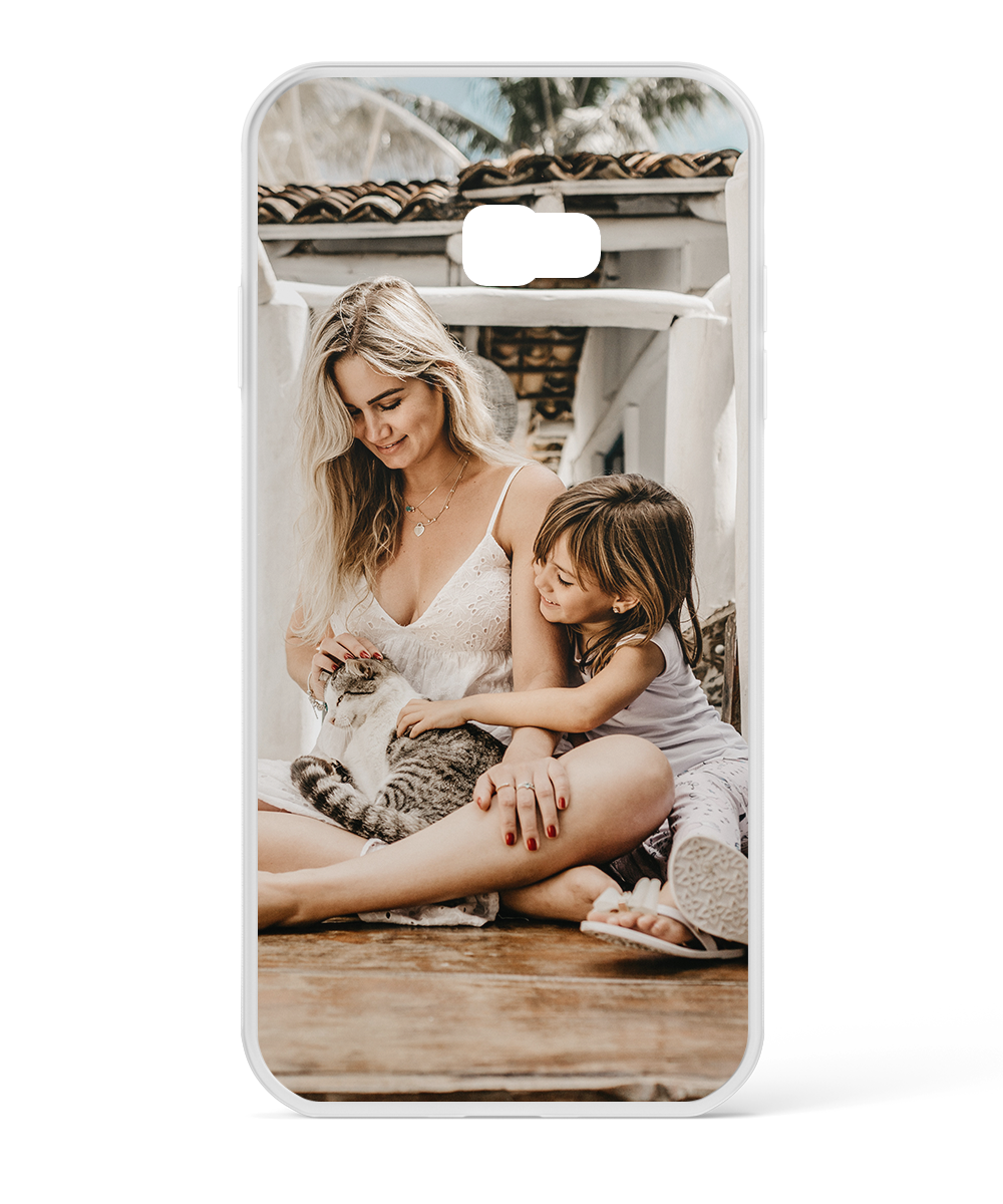 Samsung Galaxy J4 Plus Picture Case - Clear Bumper