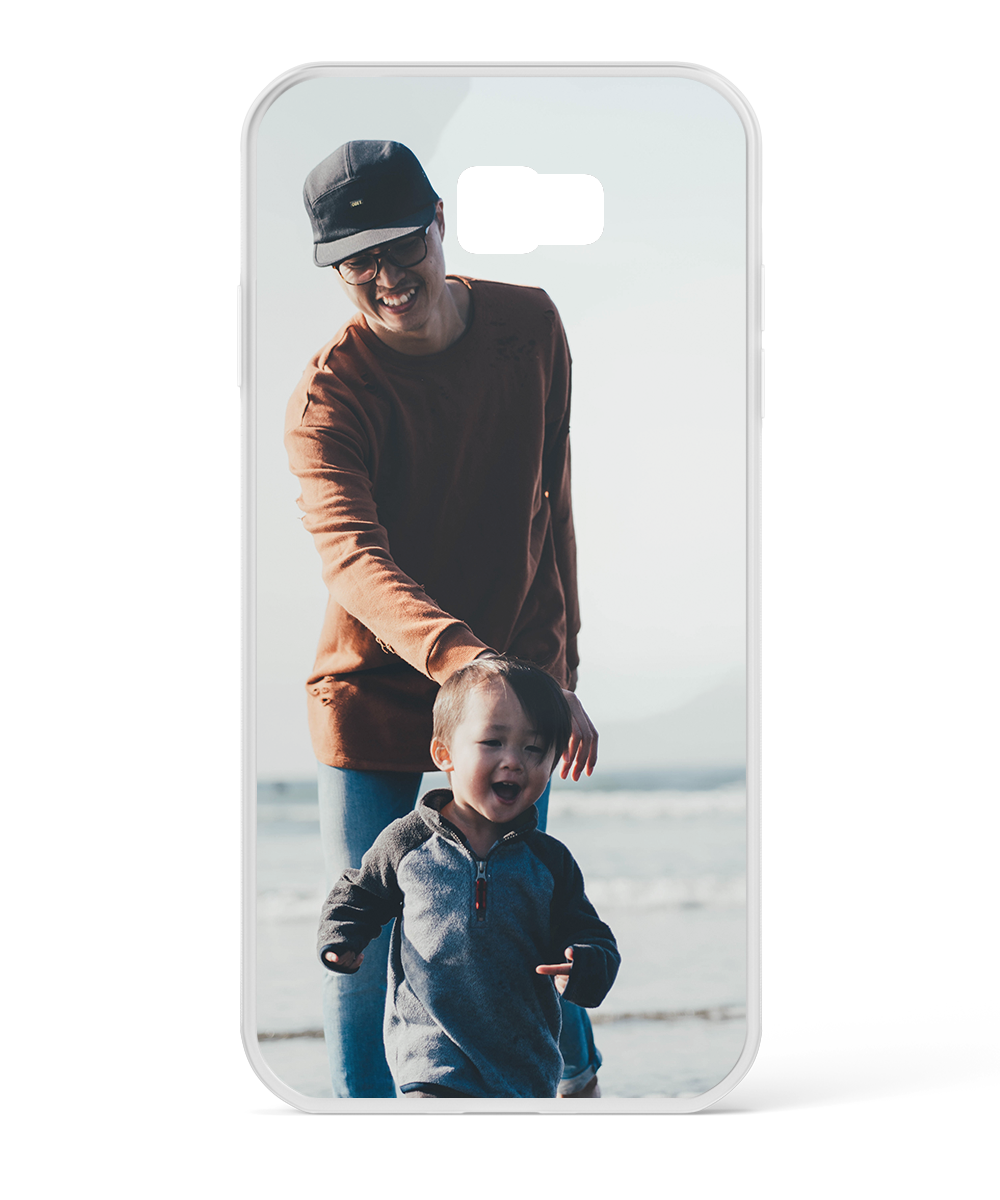 Samsung Galaxy J7 Prime Picture Case - Clear Bumper