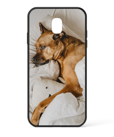 J7 Pro Personalised Case - Black