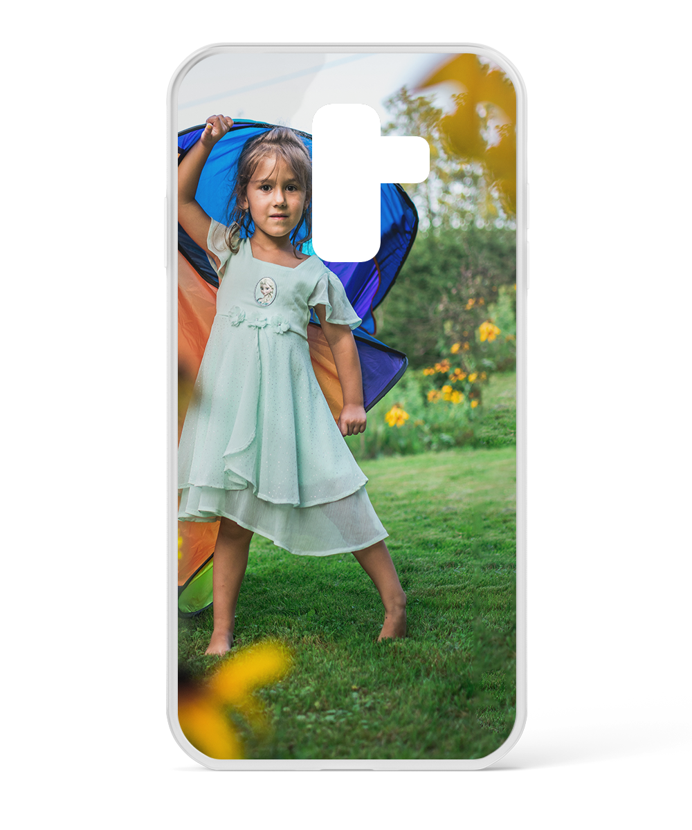 Samsung Galaxy J8 2018 Picture Case - Clear Bumper