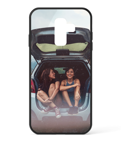 J8 2018 Personalised Phone Case - Black