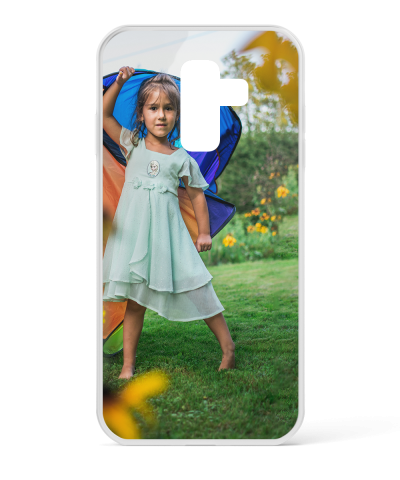 Samsung Galaxy J8 2018 Picture Case - Clear Bumper