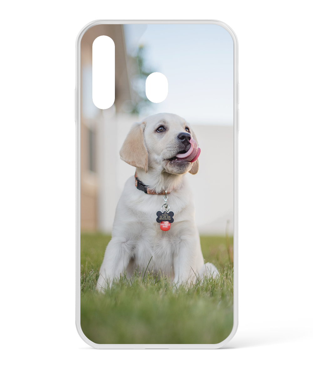 Samsung Galaxy M30 Picture Case - Clear Bumper