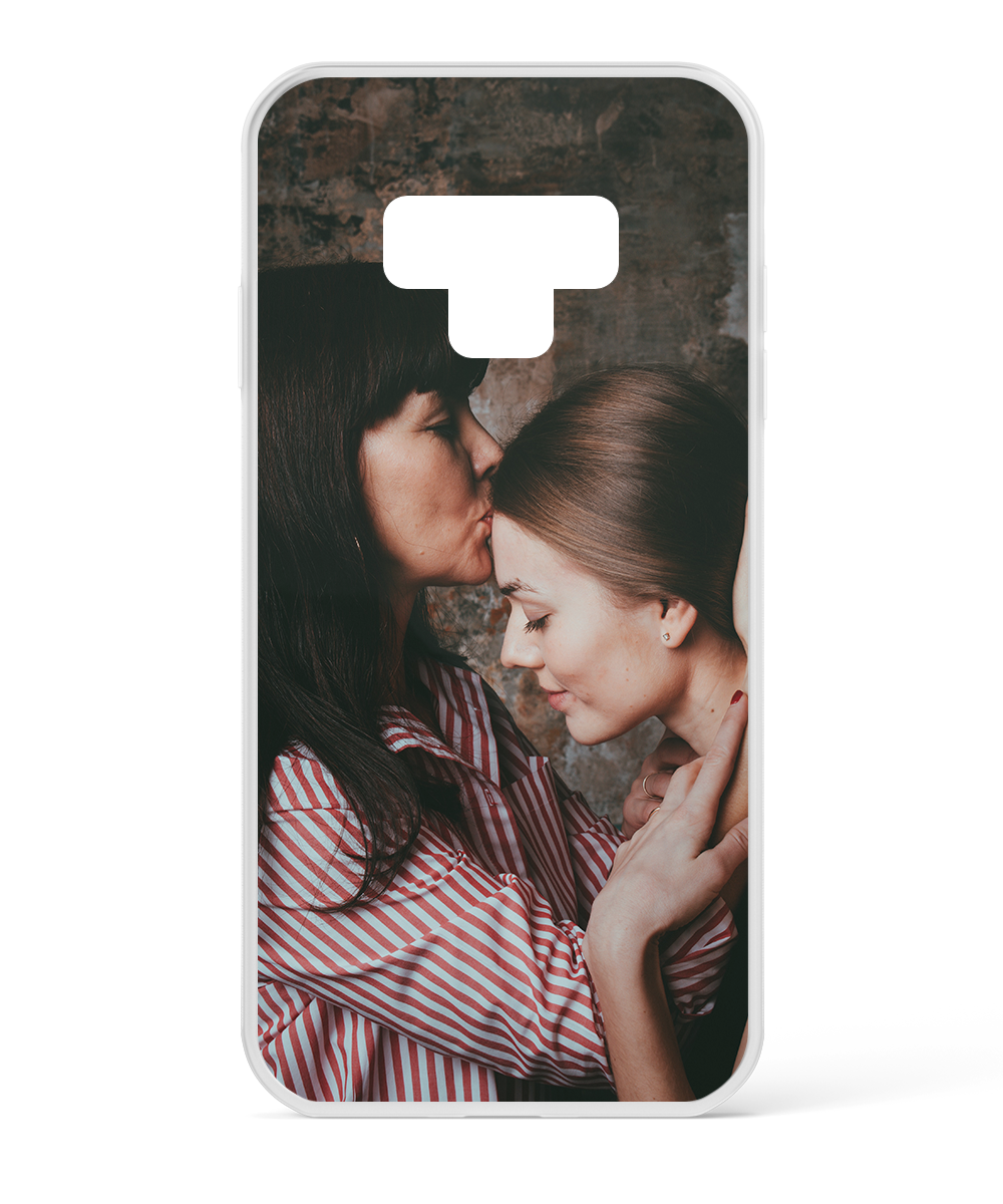 Samsung Galaxy Note 9 Picture Case - Clear Bumper